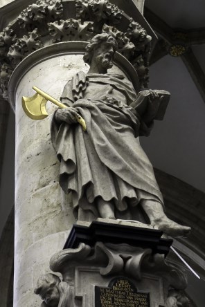 사도 성 마티아_photo by Lawrence OP_in the Cathedral of St Michael and St Gudula in Brussels_Belgium.jpg